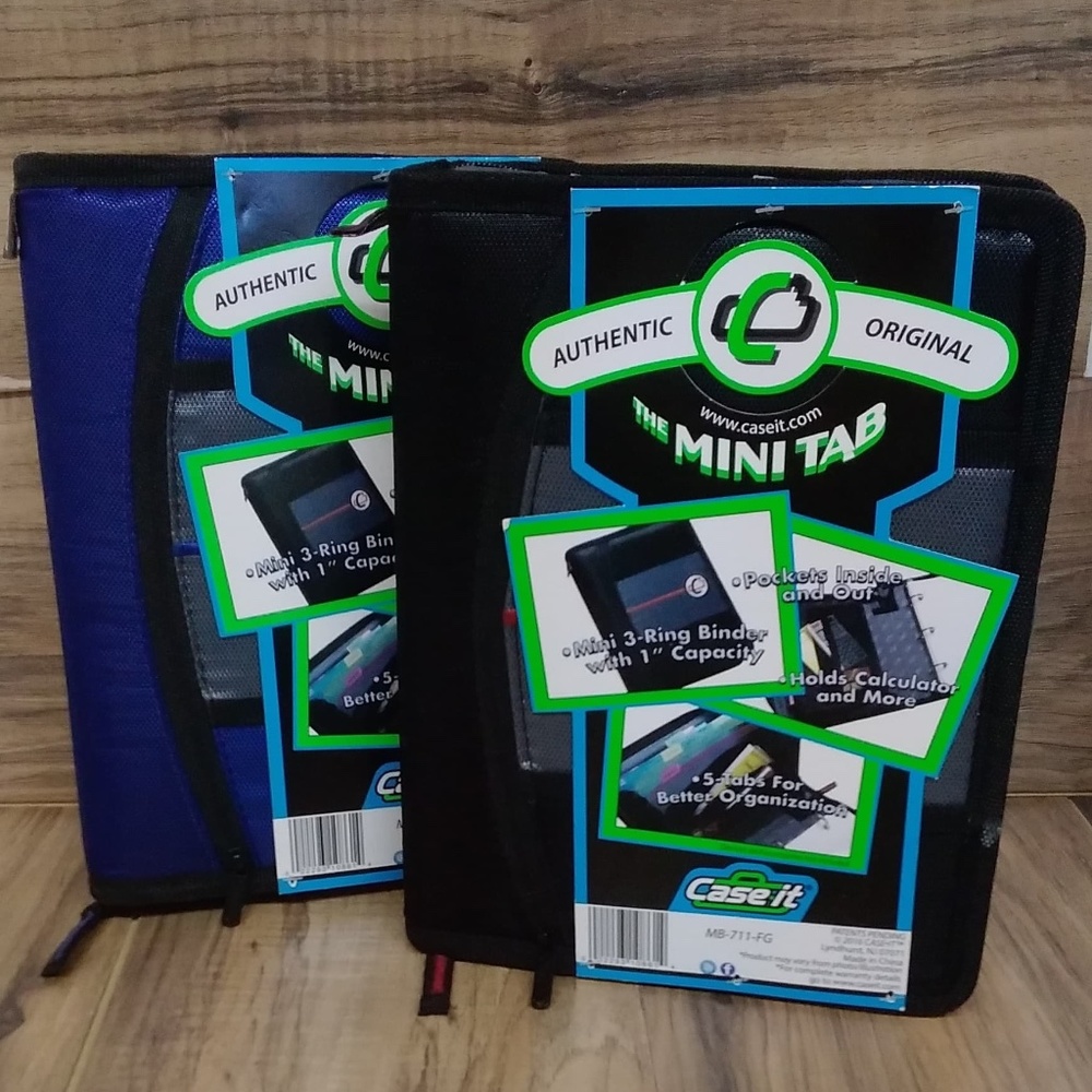 Black Mini Tab Organizer